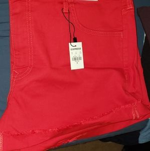 NWT Express brand mid-rise shorts size 18